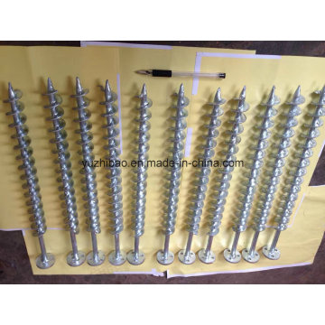 Hot DIP Galvanized Ground Pile, Ground Screw